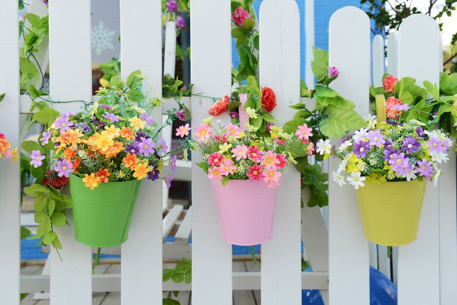 8 наипростейших идей декора цветочных горшков. 2 варианта точно реализую!