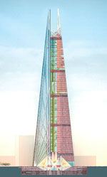 Жилплощадь в башне "Россия" будет предлагаться в качестве второго или третьего жилья