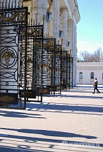Главный вход ЦПКиО им. Горького был построен в 1955 году