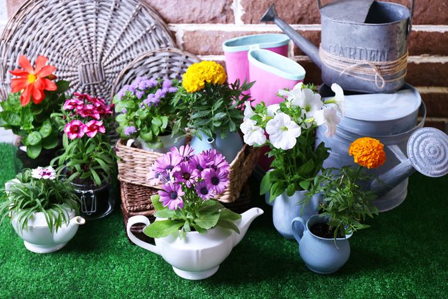 10 простых способов украшения цветочных горшков